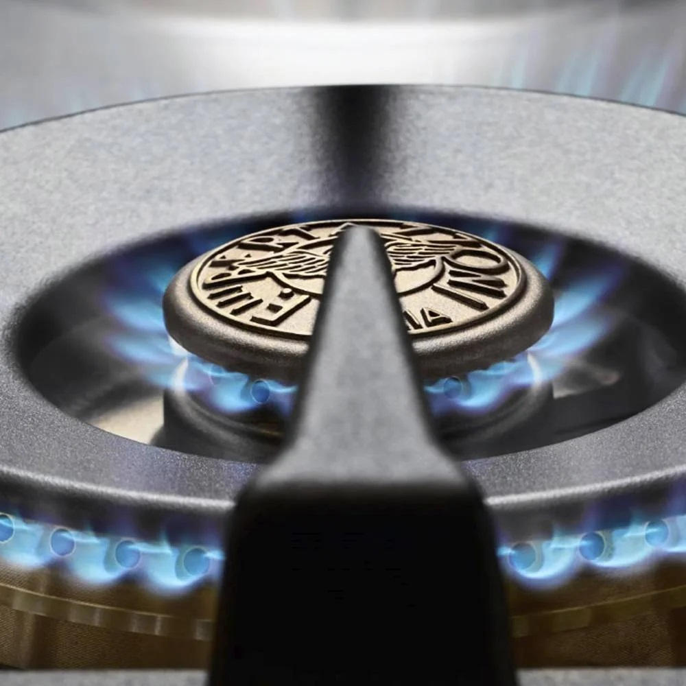 Варочный центр Master 90 см, 6 газовых конфорок и два шкафа MAS96L2ENET