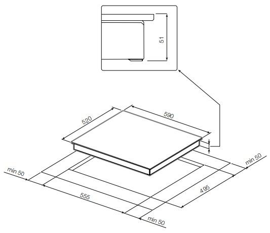 Стеклокерамическая варочная панель Premium Graude EK 60.0 S