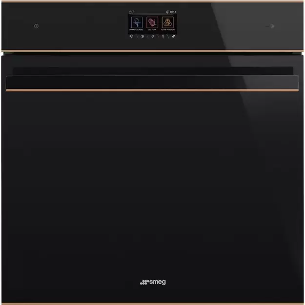 SMEG SOP6604S2PNR Многофункциональный духовой шкаф с пиролизом и пароувлажнением, 60 см, 19 функций,