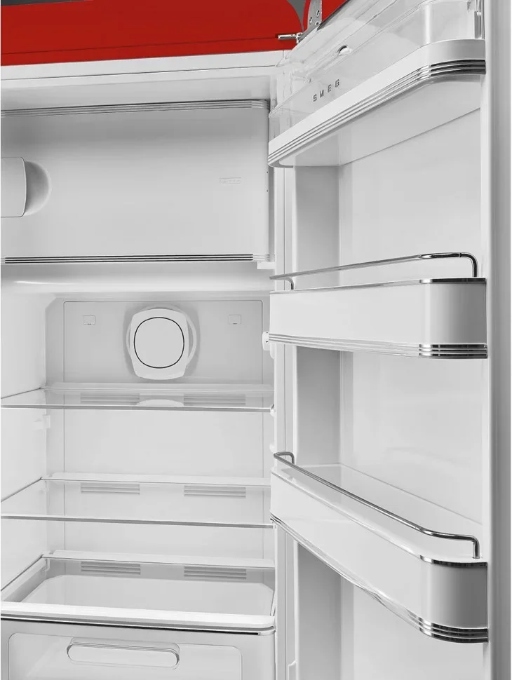 SMEG FAB28RDMC6 Отдельностоящий однодверный холодильник, стиль 50-х годов, 60 см, петли справа, разн